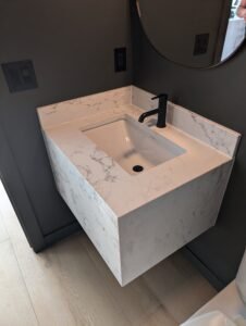 custommitredvanityseamlessgranite